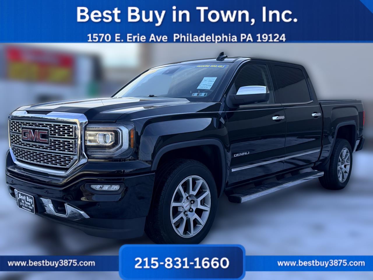 2018 GMC Sierra 1500 Denali Pickup 4D 6 1/2 ft