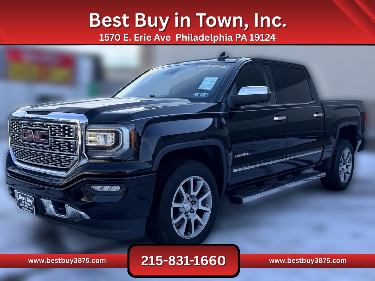 2018 GMC Sierra 1500 Denali Pickup 4D 6 1/2 ft