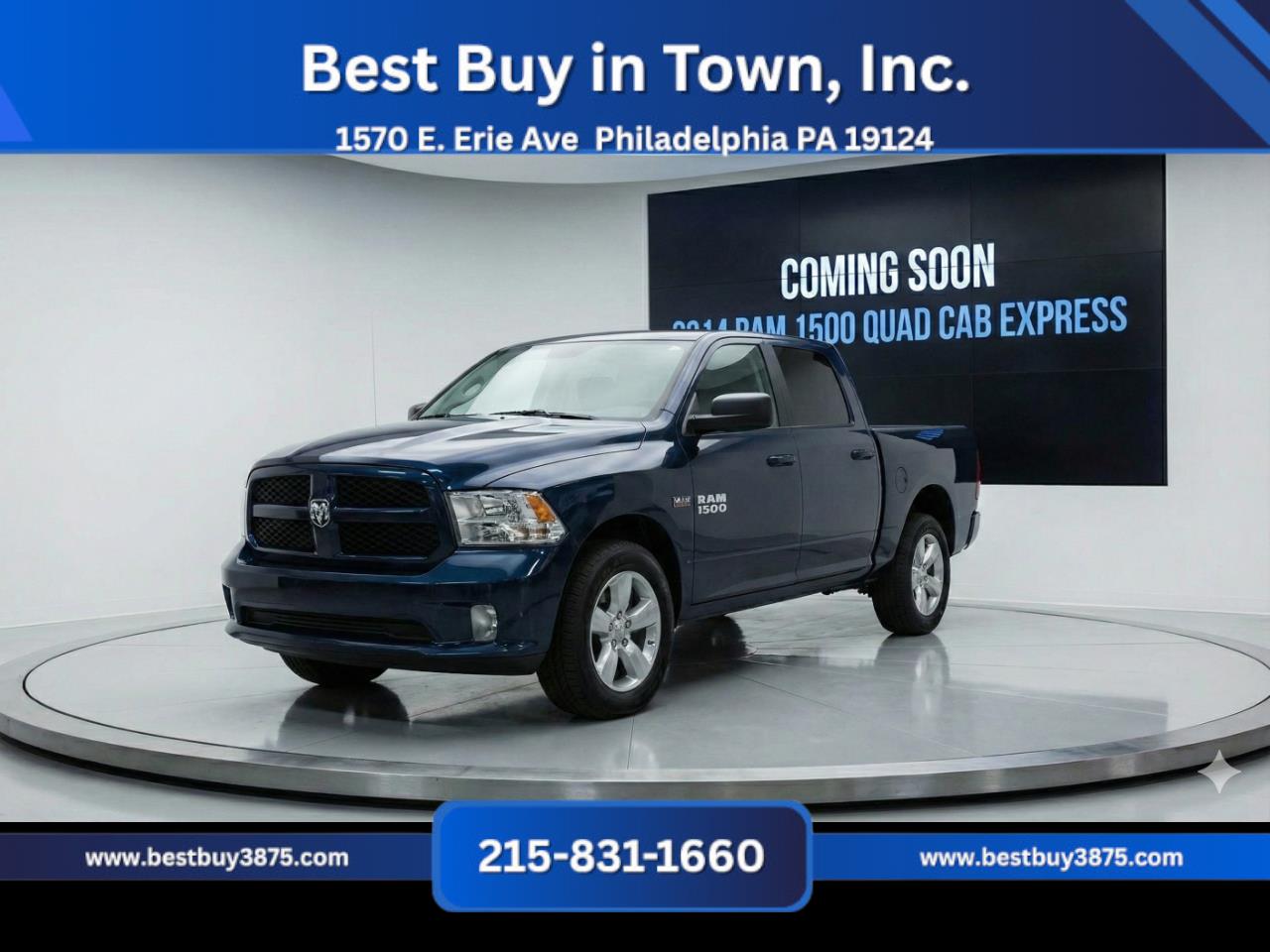 2014 RAM 1500 Express Quad Cab 4WD