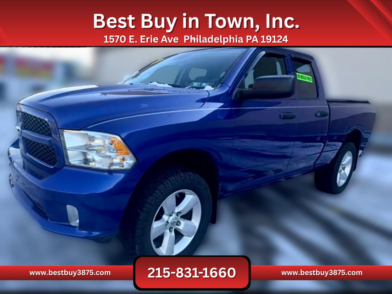 2014 RAM 1500 Express Quad Cab 4WD