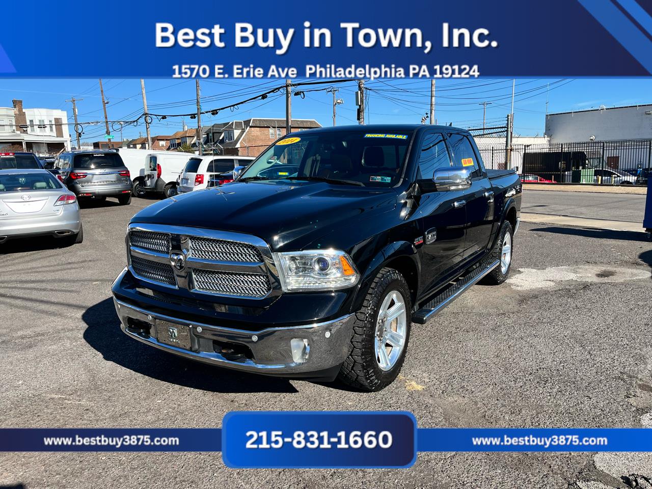 2014 RAM 1500 Laramie Longhorn Pickup 4D 5 1/2 ft