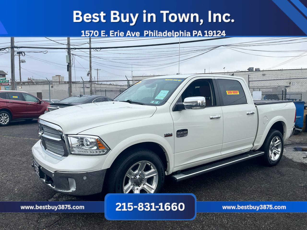 2016 RAM 1500 Laramie Longhorn Pickup 4D 5 1/2 ft