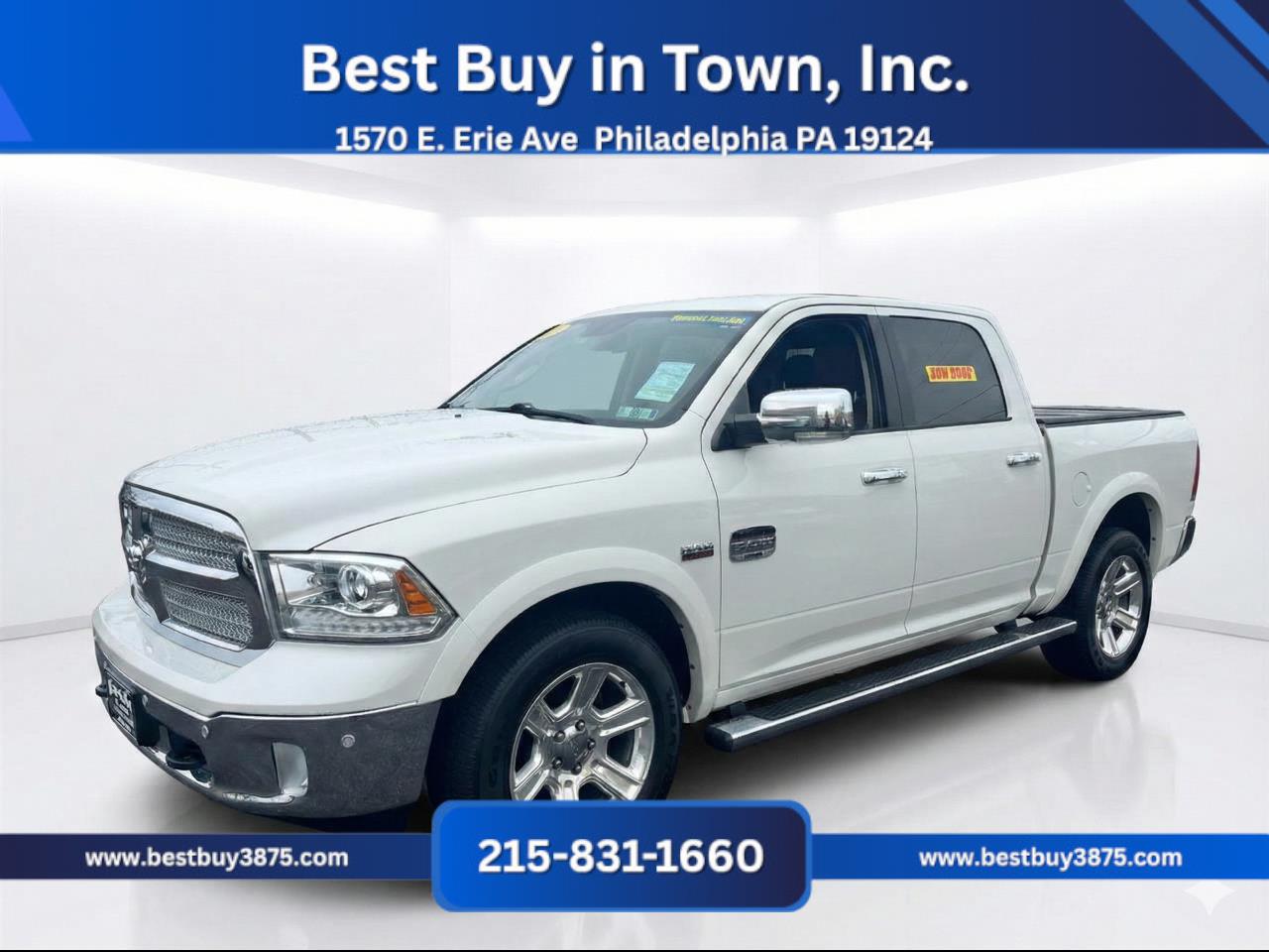 2016 RAM 1500 Laramie Longhorn Pickup 4D 5 1/2 ft