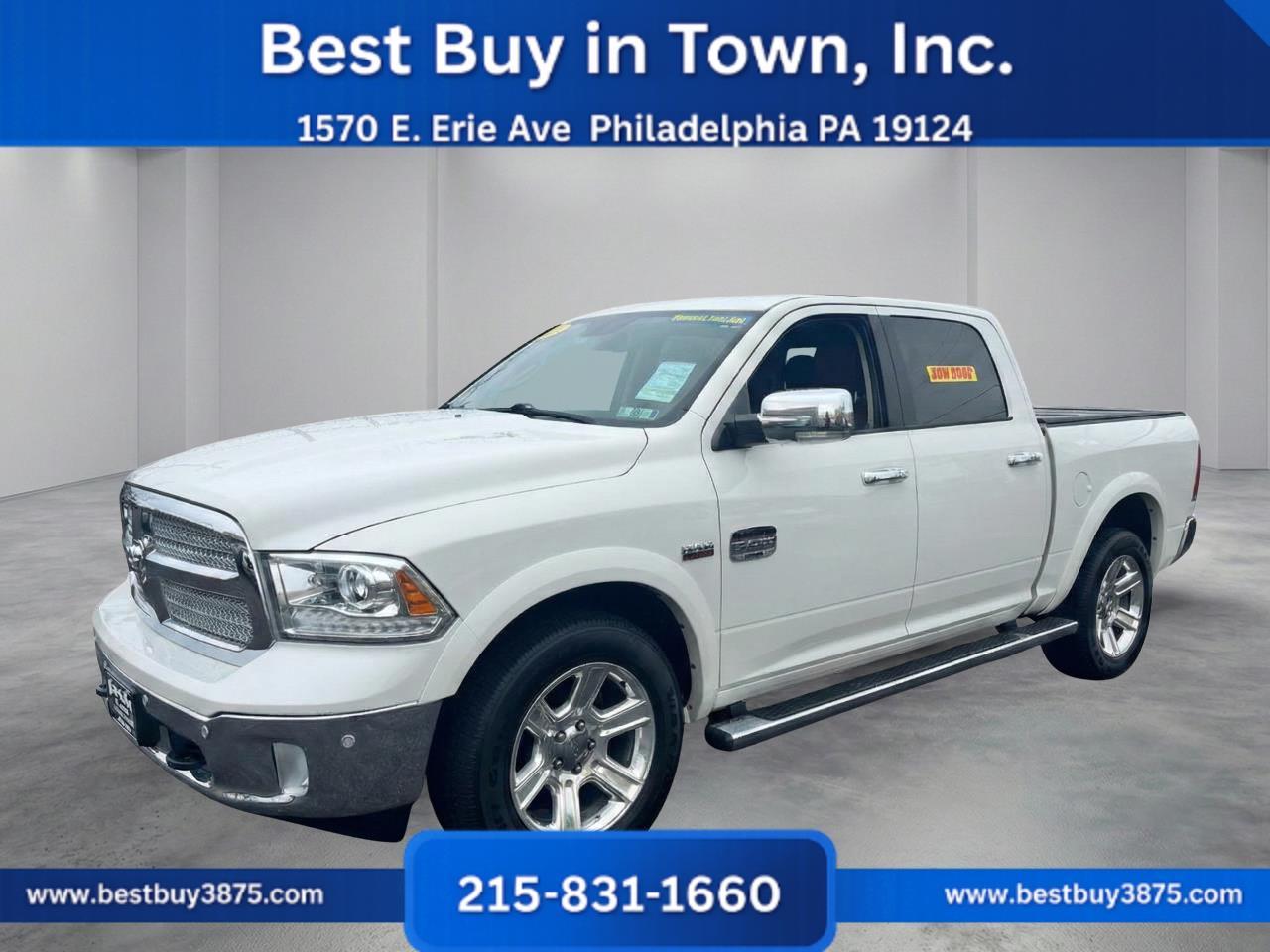 2016 RAM 1500 Laramie Longhorn Pickup 4D 5 1/2 ft
