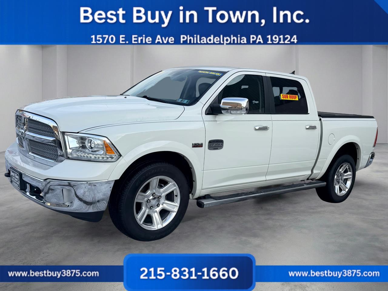 2016 RAM 1500 Laramie Longhorn Pickup 4D 5 1/2 ft