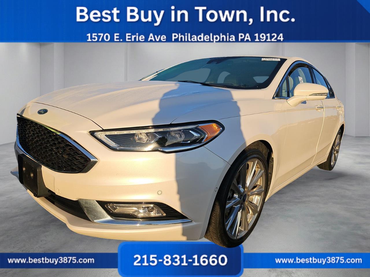 2017 Ford Fusion Platinum Sedan 4D