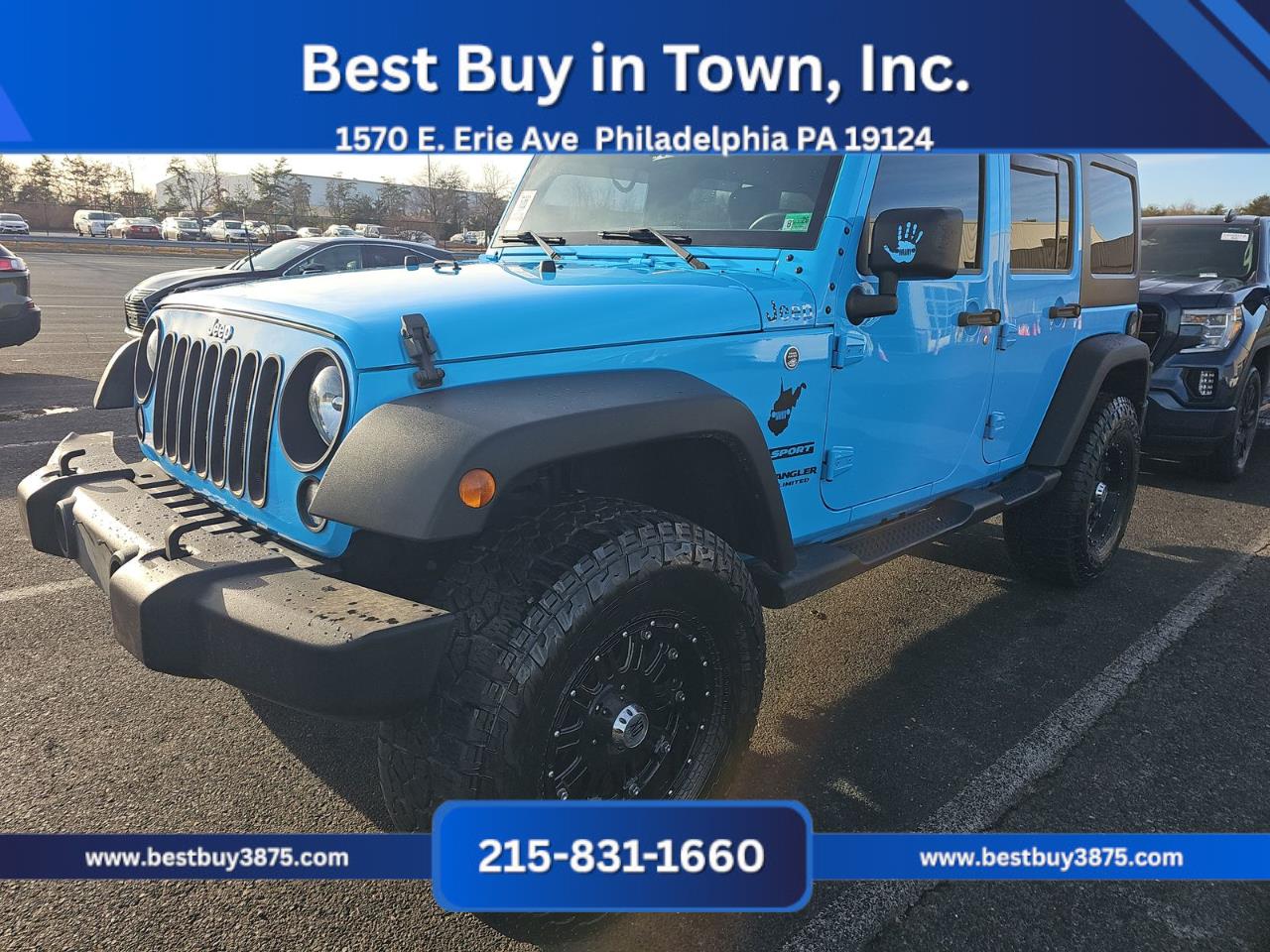 2017 Jeep Wrangler Unlimited Sport SUV 4D