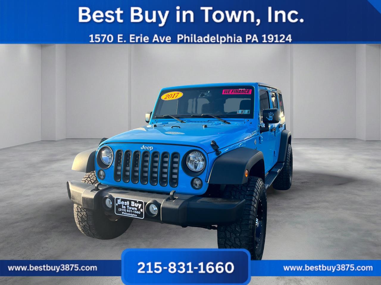 2017 Jeep Wrangler Unlimited Sport SUV 4D