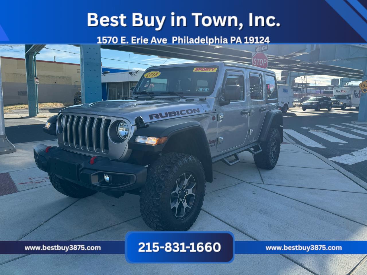 2018 Jeep Wrangler Unlimited All New Rubicon Sport Utility 4D