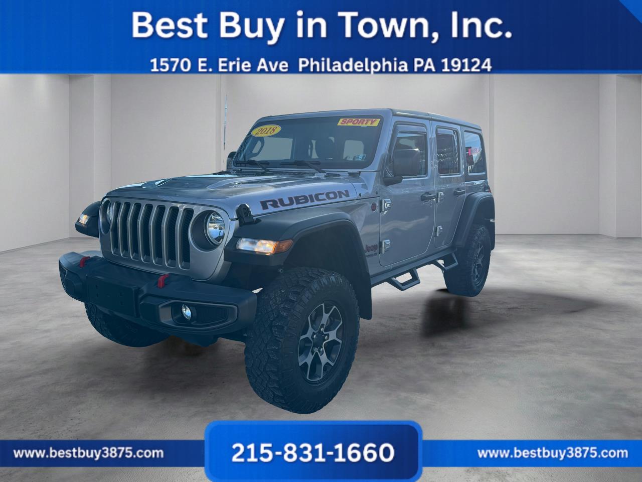 2018 Jeep Wrangler Unlimited All New Rubicon Sport Utility 4D