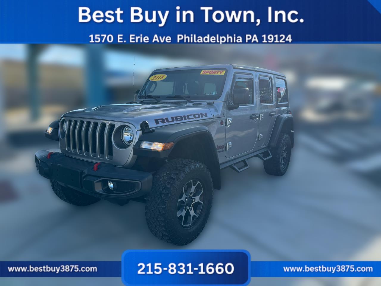 2018 Jeep Wrangler Unlimited All New Rubicon Sport Utility 4D