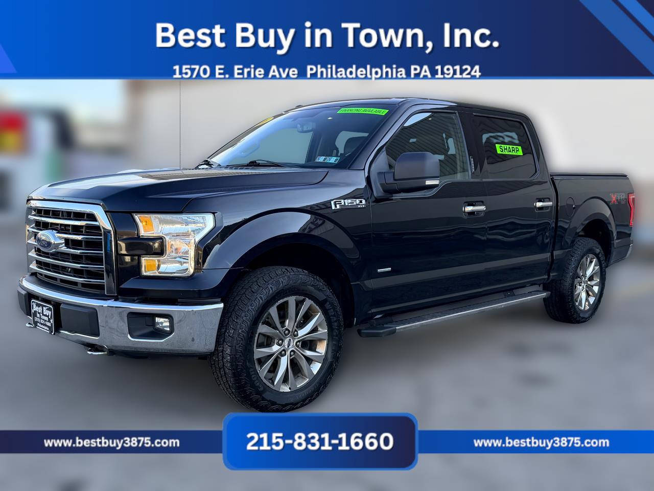 2016 Ford F-150 XLT SuperCrew 4WD