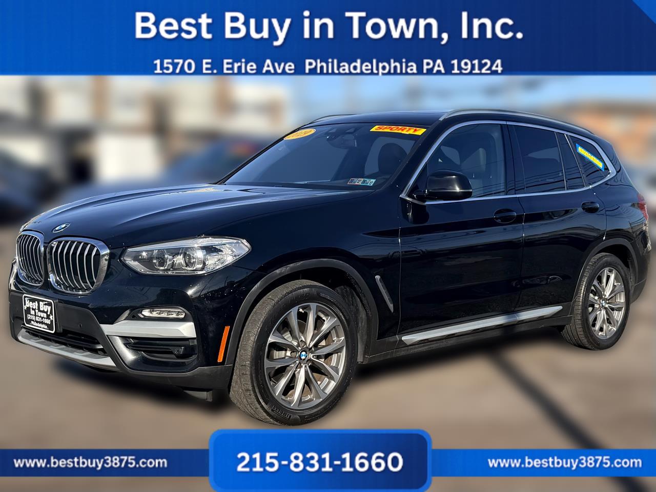 2019 BMW X3 xDrive30i Sport Utility 4D