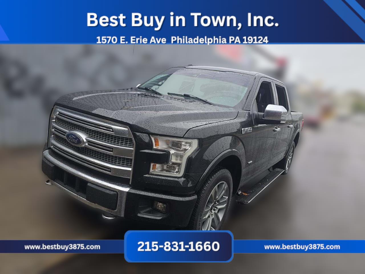2016 Ford F-150 Platinum Pickup 4D 5 1/2 ft