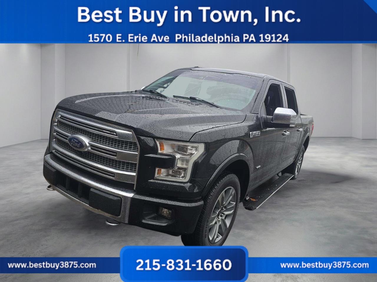 2016 Ford F-150 Platinum Pickup 4D 5 1/2 ft