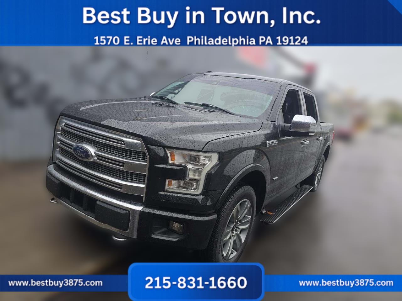2016 Ford F-150 Platinum Pickup 4D 5 1/2 ft