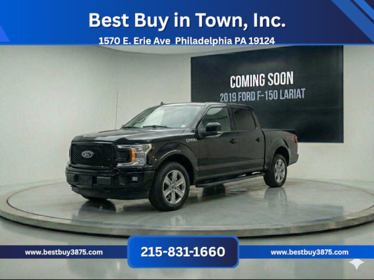 2019 Ford F-150 Lariat Pickup 4D 5 1/2 ft