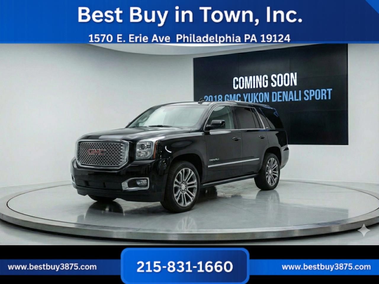 2018 GMC Yukon Denali Sport Utility 4D