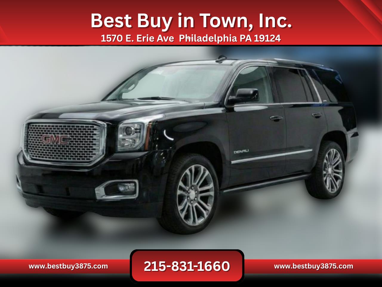 2018 GMC Yukon Denali Sport Utility 4D