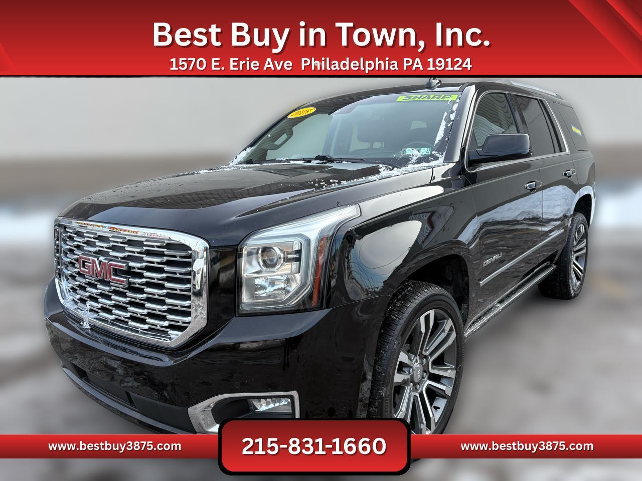 2018 GMC Yukon Denali Sport Utility 4D