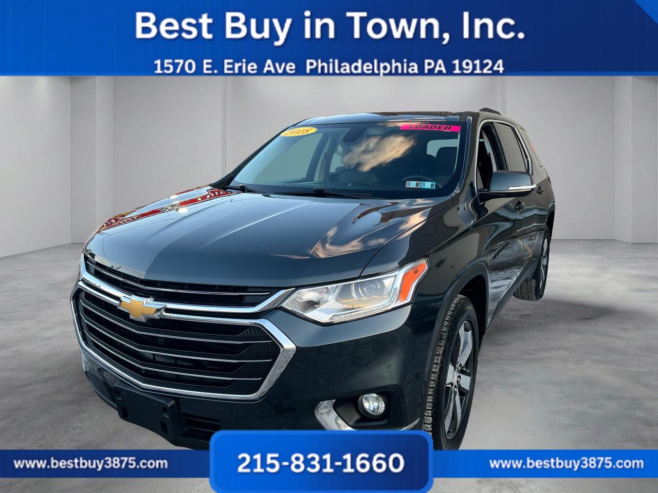 2018 Chevrolet Traverse AWD 4dr LT Leather w/3LT