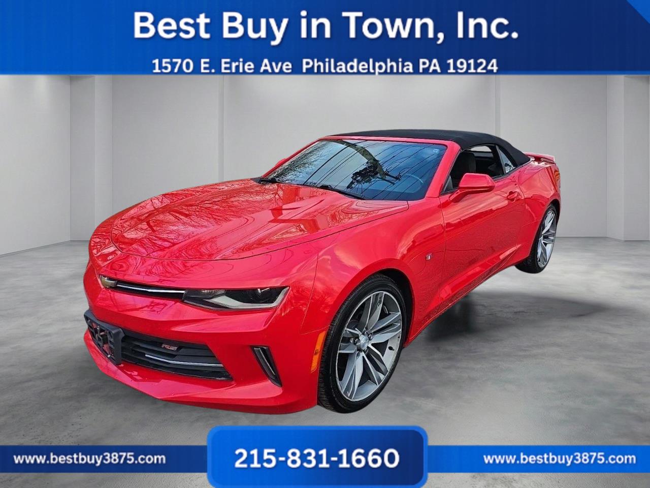 2018 Chevrolet Camaro LT Convertible 2D