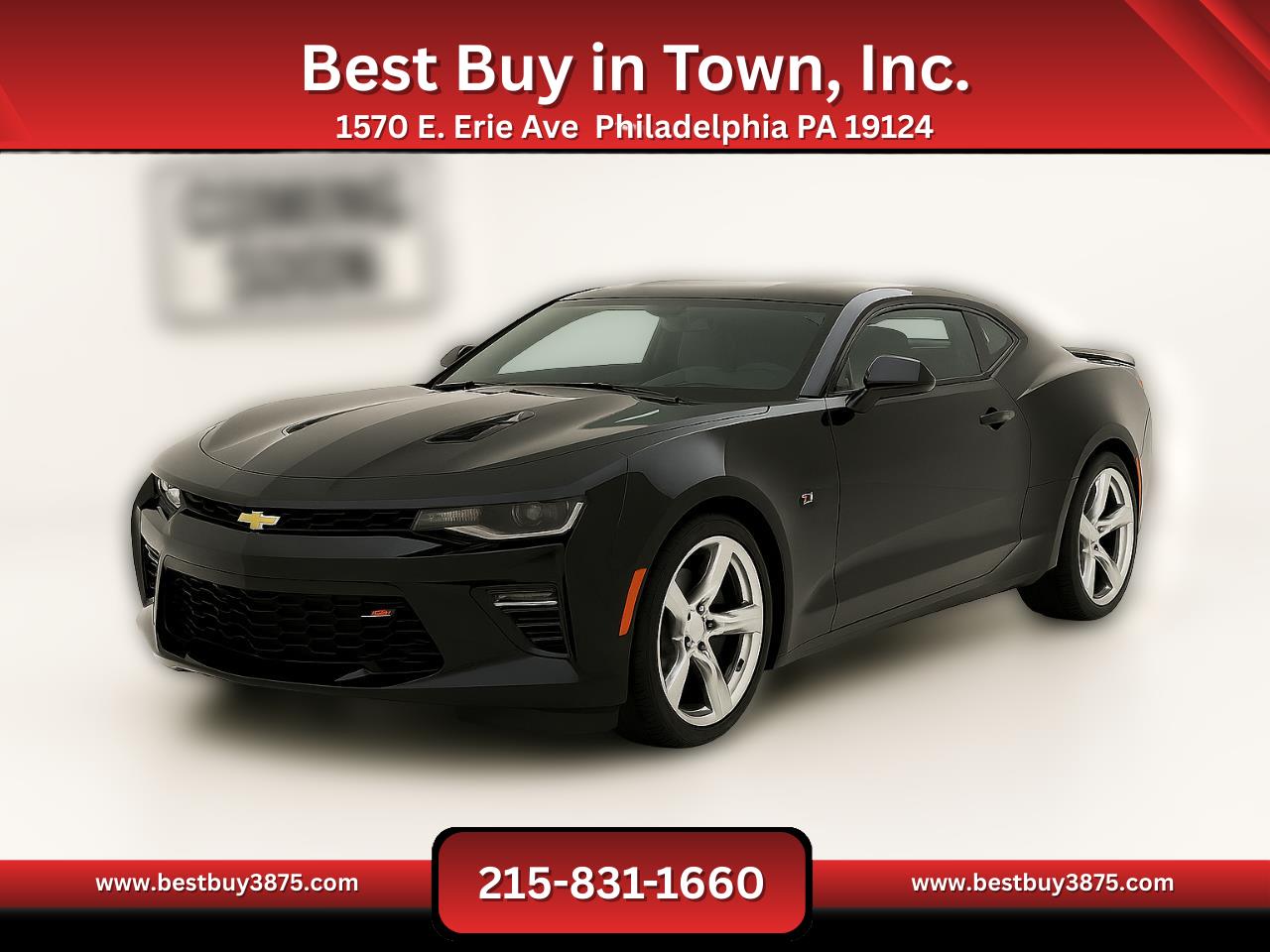 2018 Chevrolet Camaro SS Coupe 2D