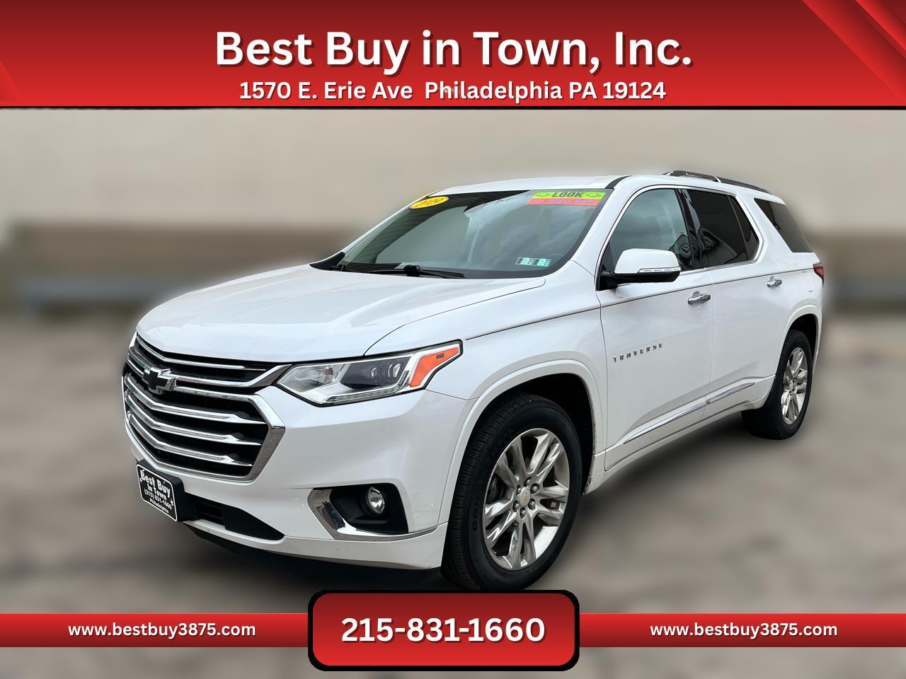 2019 Chevrolet Traverse High Country Sport Utility 4D