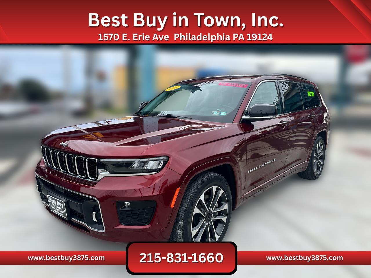 2021 Jeep Grand Cherokee L Overland Sport Utility 4D