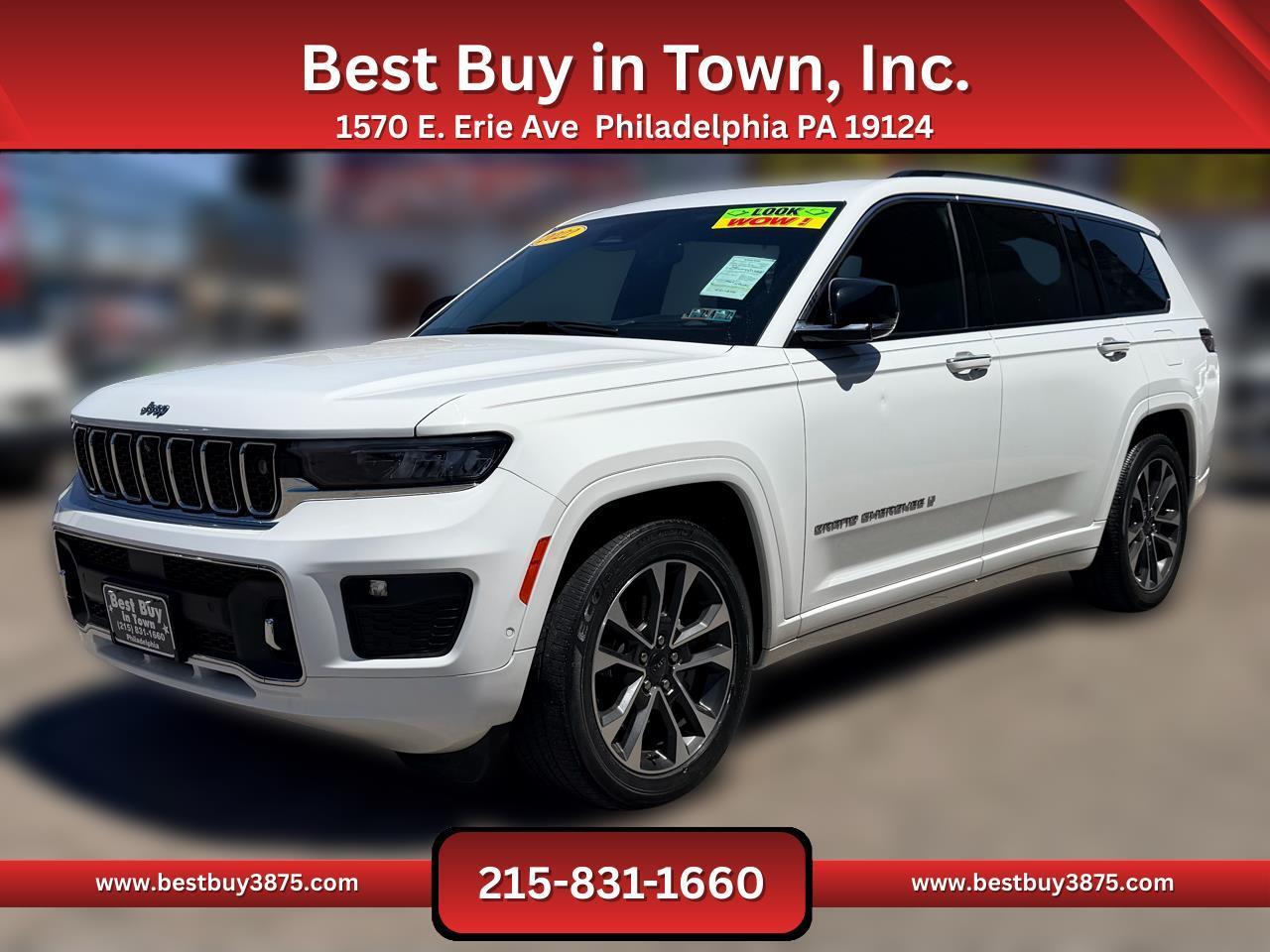 2022 Jeep Grand Cherokee L Overland Sport Utility 4D
