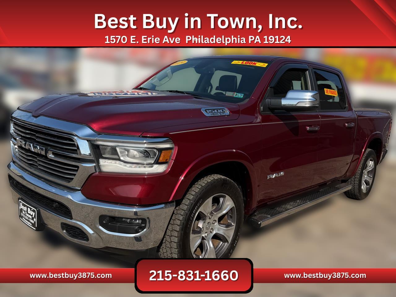 2019 RAM 1500 Laramie Pickup 4D 5 1/2 ft