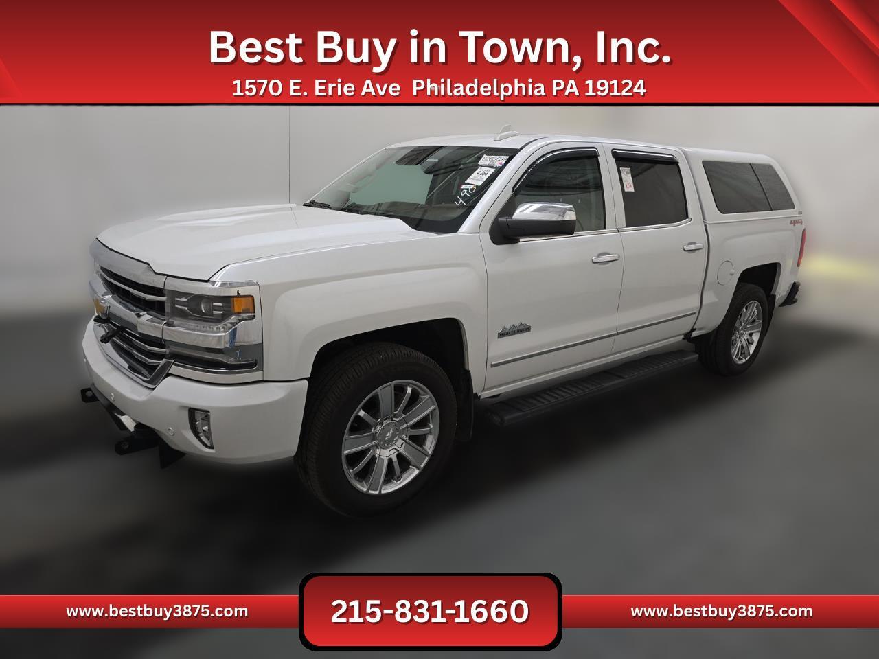 2017 Chevrolet Silverado 1500 High Country Pickup 4D 5 3/4 ft
