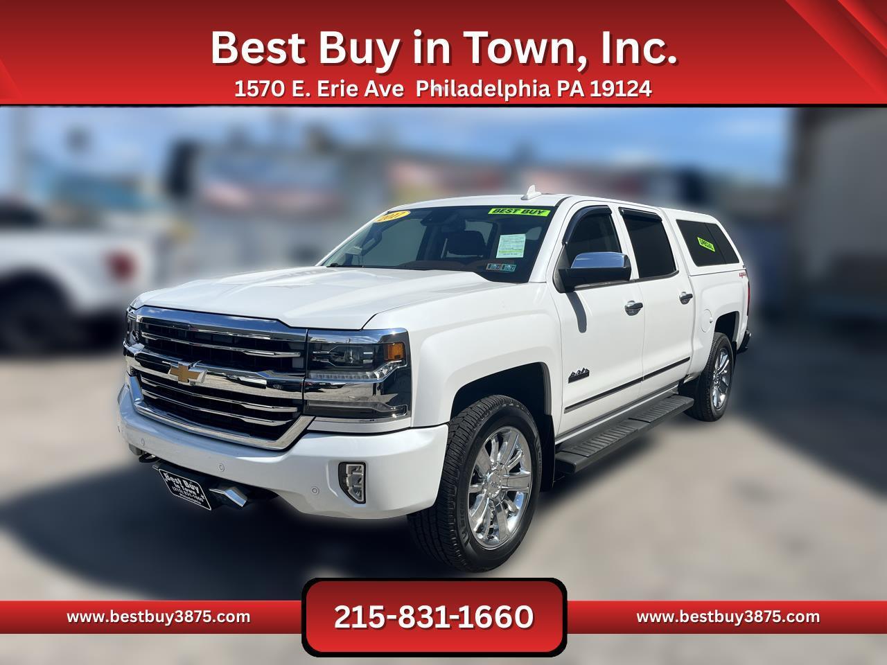 2017 Chevrolet Silverado 1500 High Country Pickup 4D 5 3/4 ft