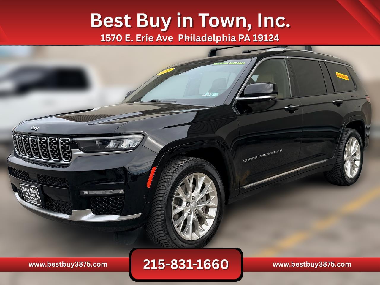 2021 Jeep Grand Cherokee L Summit Sport Utility 4D