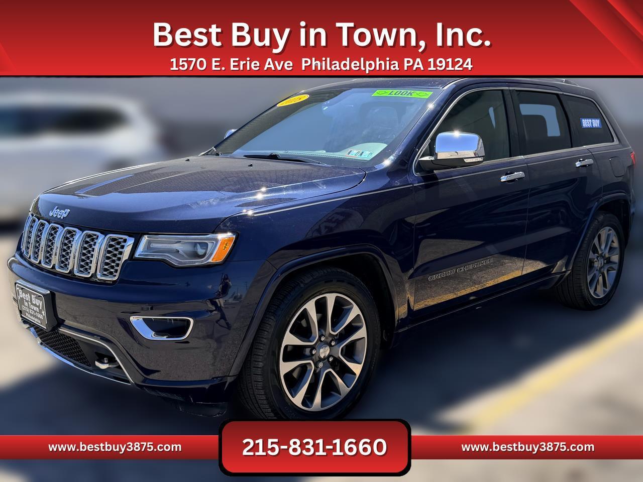 2018 Jeep Grand Cherokee Overland Sport Utility 4D