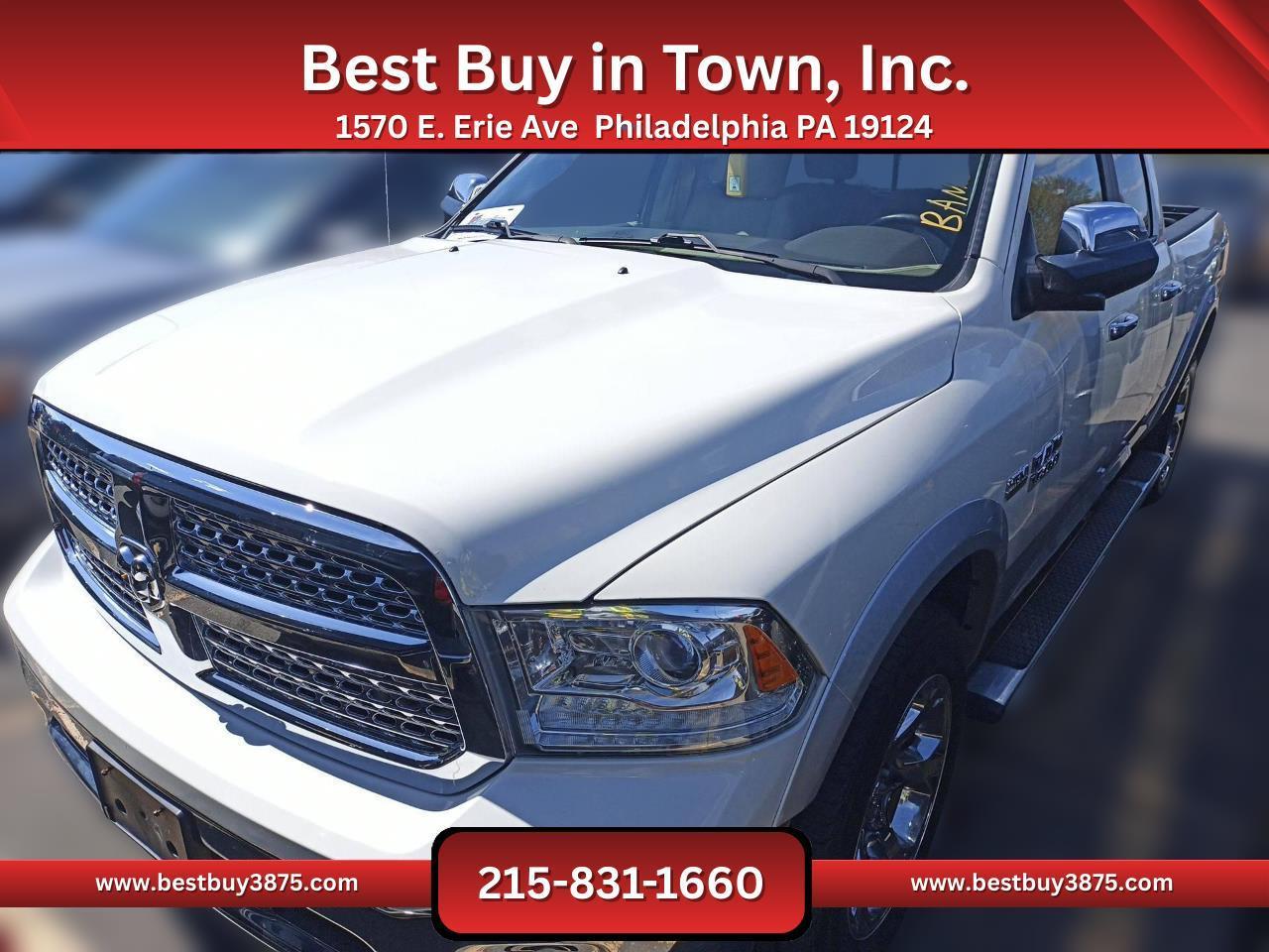 2016 RAM 1500 Laramie Pickup 4D 6 1/3 ft