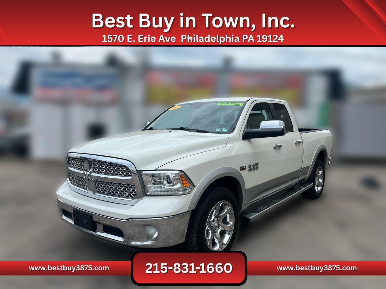 2016 RAM 1500 Laramie Pickup 4D 6 1/3 ft