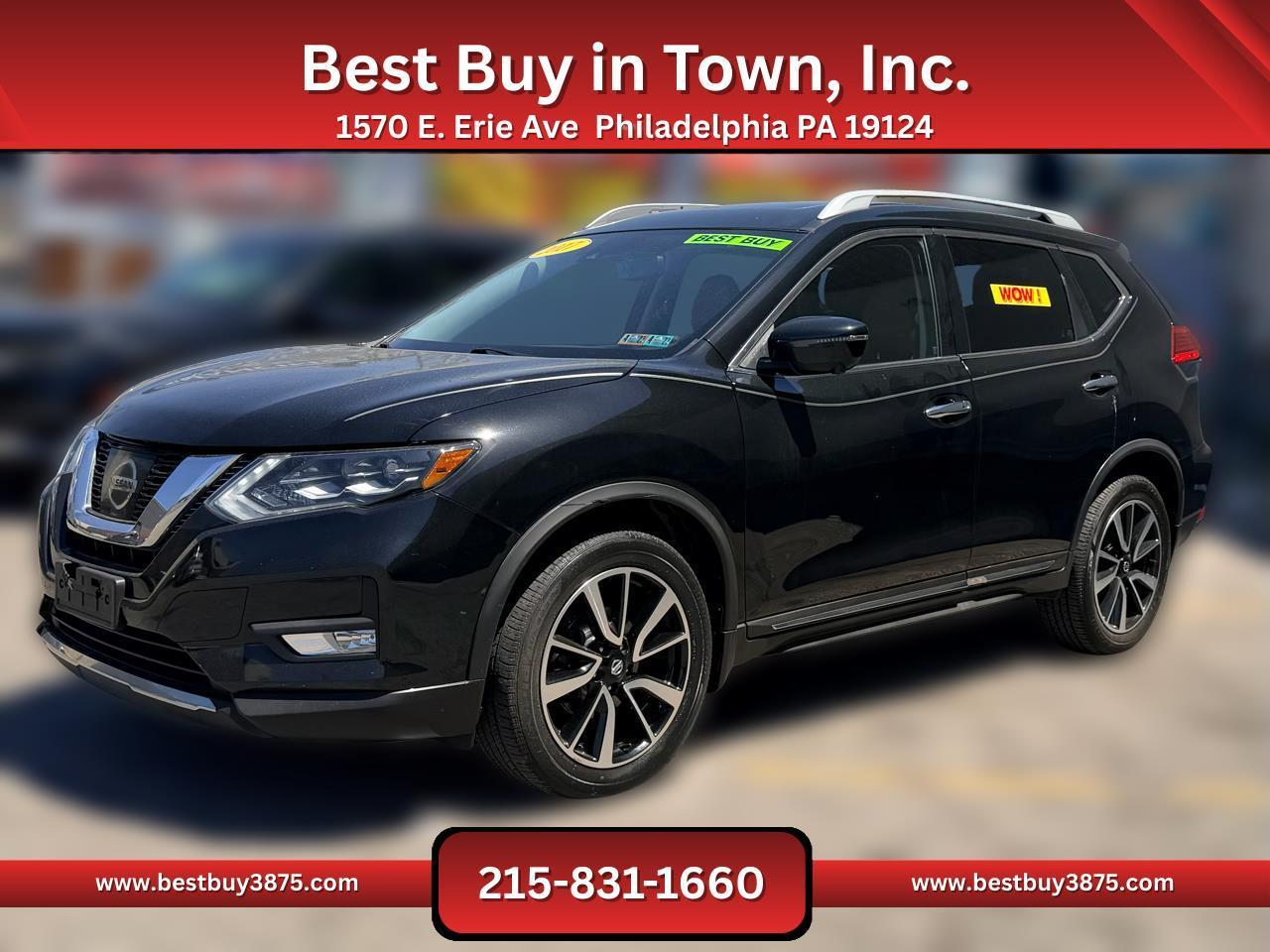 2017 Nissan Rogue SL (2017.5) Sport Utility 4D
