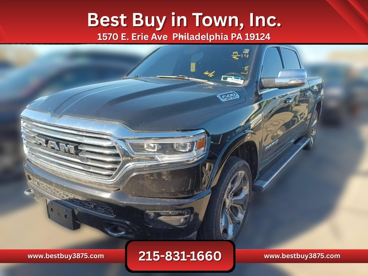 2019 RAM 1500 Laramie Longhorn Pickup 4D 5 1/2 ft