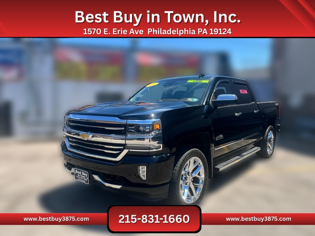 2017 Chevrolet Silverado 1500 High Country Pickup 4D 5 3/4 ft