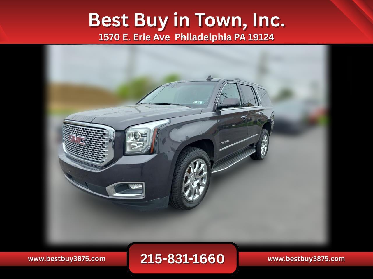 2017 GMC Yukon Denali Sport Utility 4D