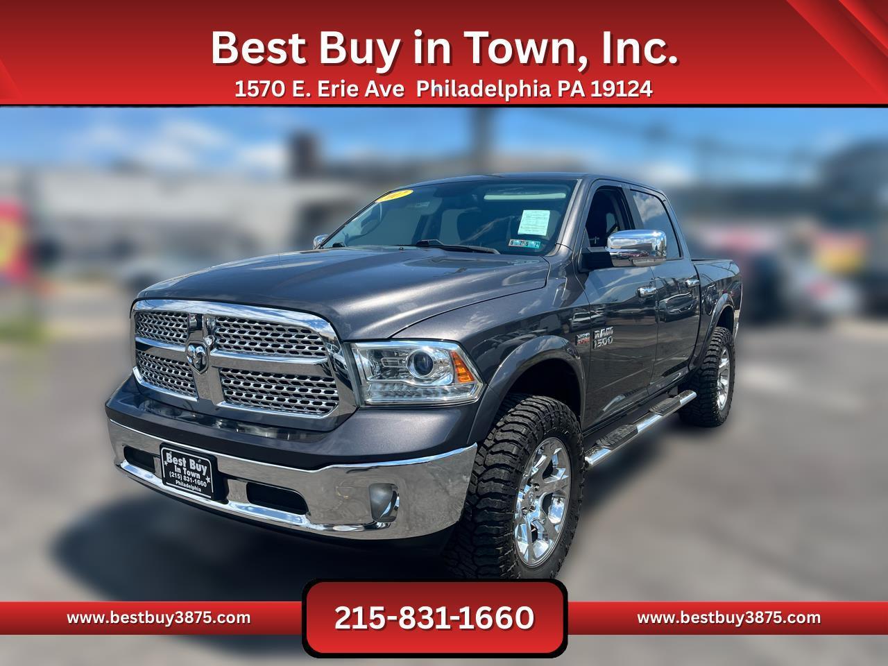 2017 RAM 1500 Laramie Pickup 4D 5 1/2 ft