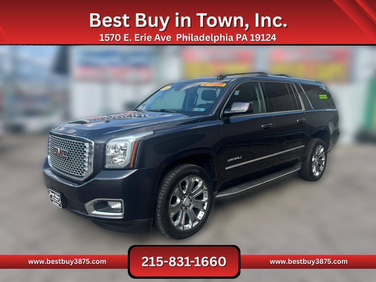 2016 GMC Yukon XL Denali Sport Utility 4D