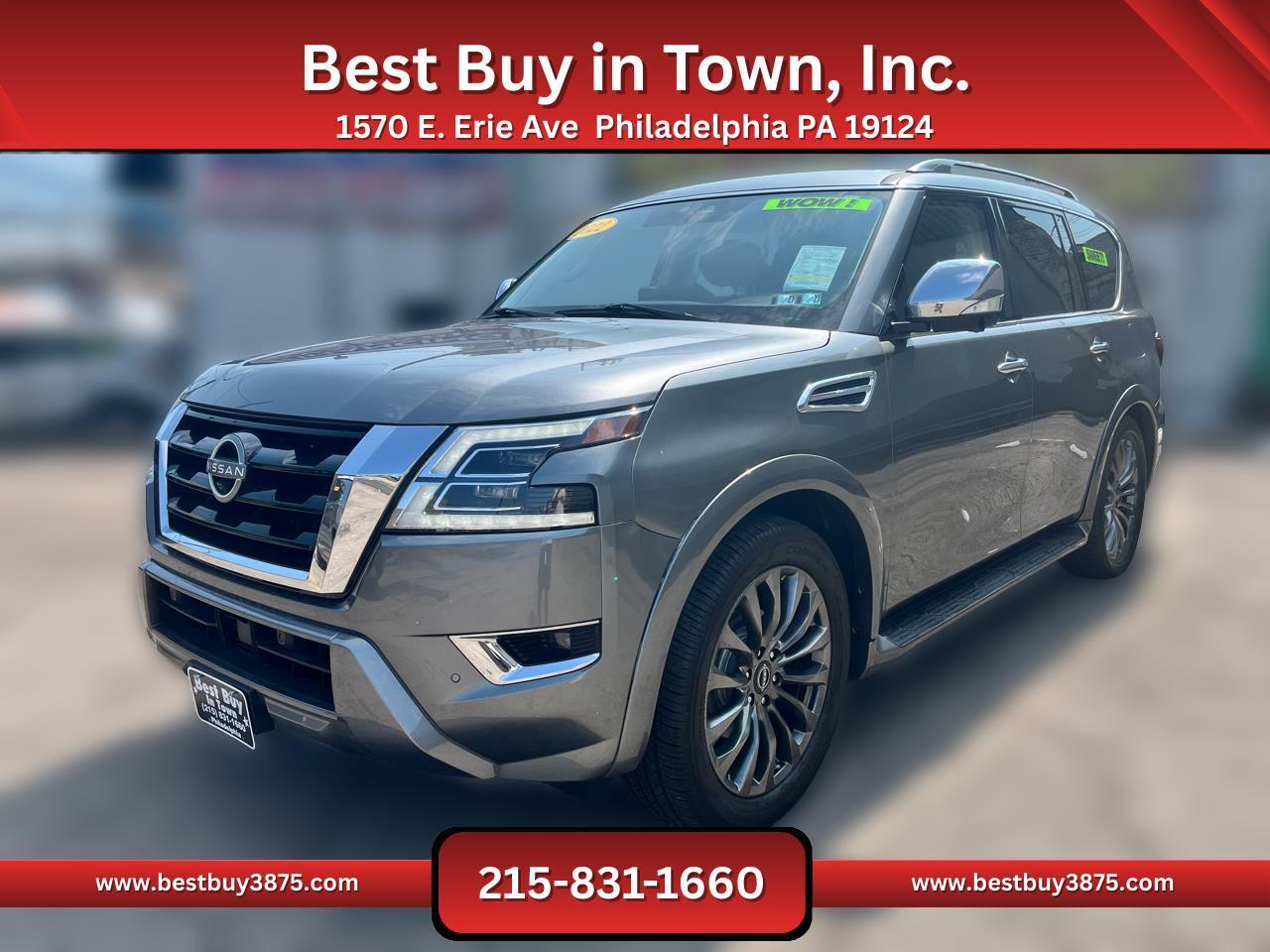 2022 Nissan Armada Platinum Sport Utility 4D