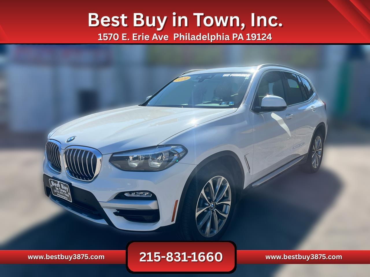 2019 BMW X3 xDrive30i Sport Utility 4D