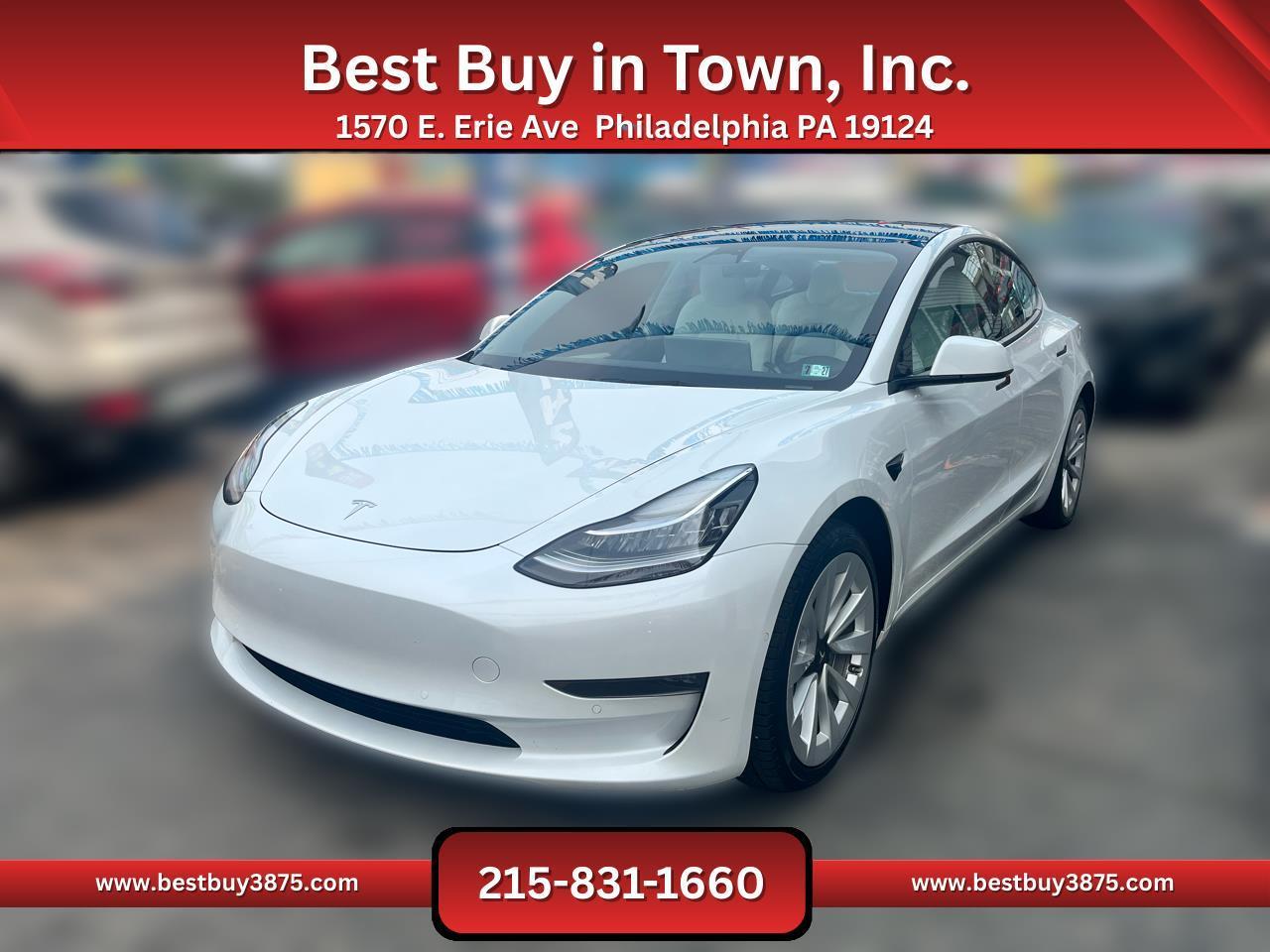 2022 Tesla Model 3 Long Range Sedan 4D