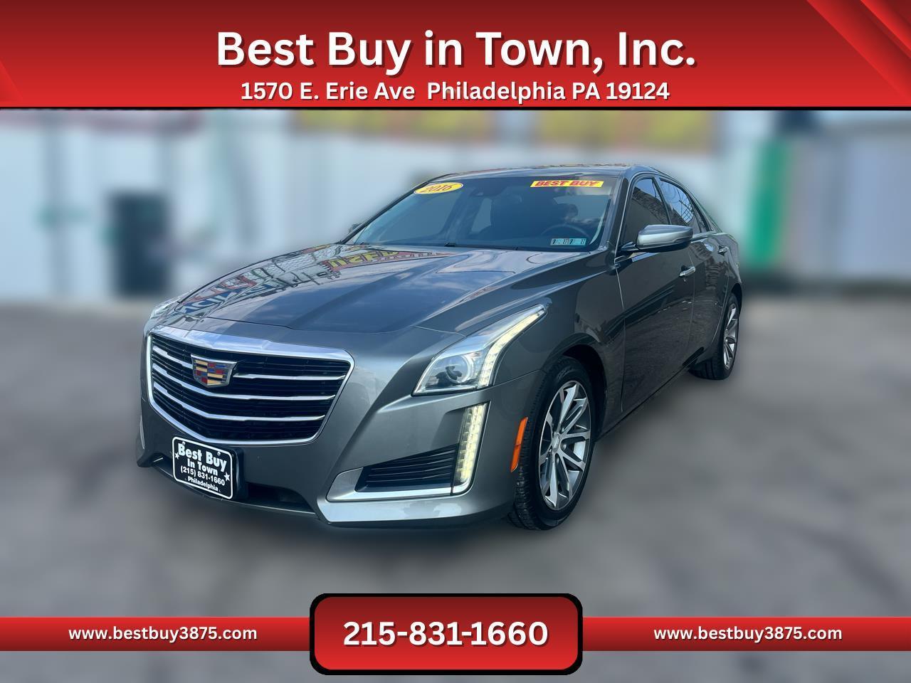 2016 Cadillac CTS Sedan 2.0 Luxury Collection Sedan 4D