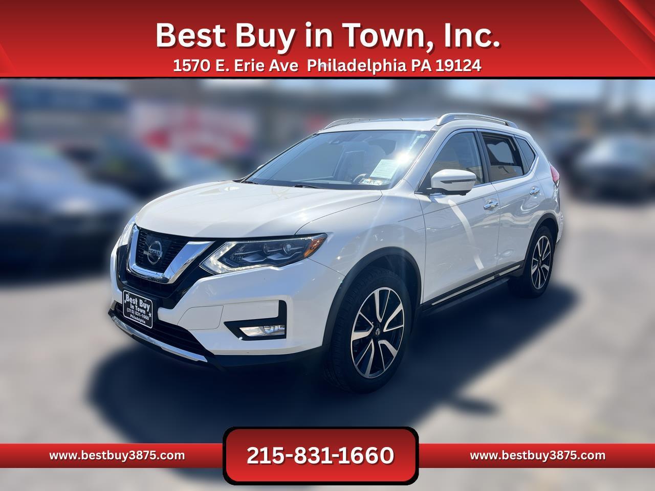 2017 Nissan Rogue SL (2017.5) Sport Utility 4D