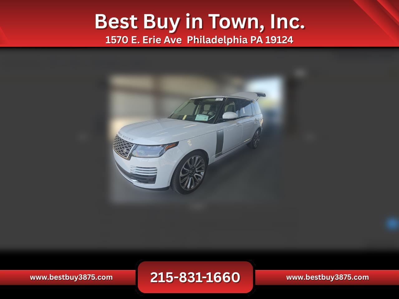 2020 Land Rover Range Rover P525 HSE LWB Sport Utility 4D