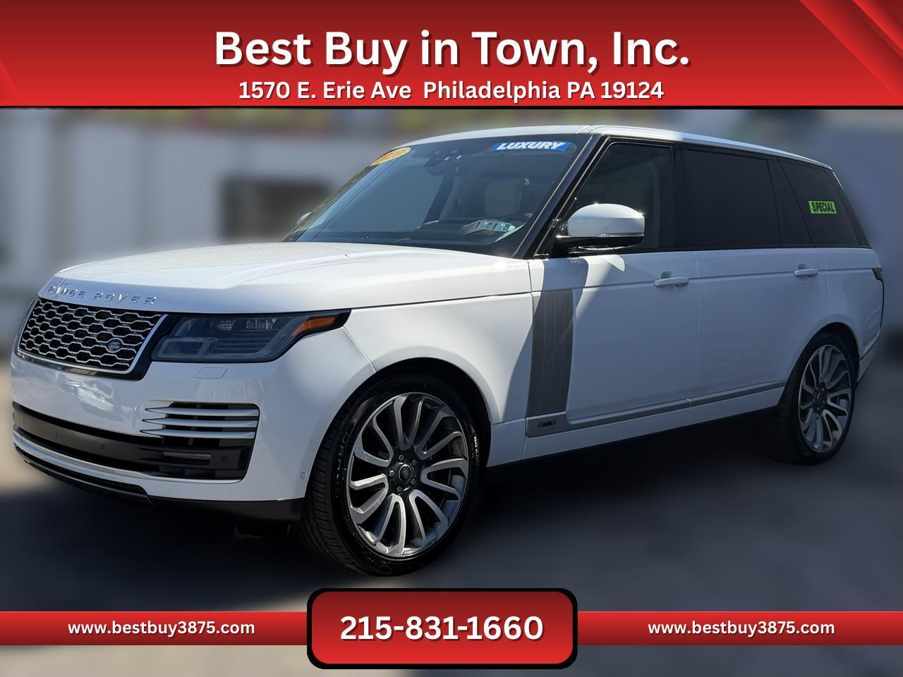 2020 Land Rover Range Rover P525 HSE LWB Sport Utility 4D